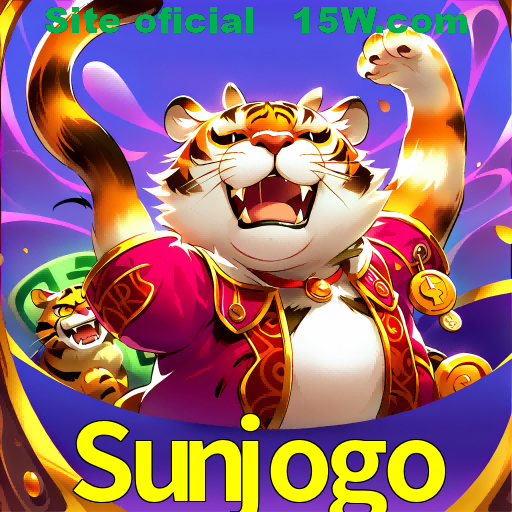 Imagem promocional da Sunjogo mostrando a plataforma e suas vantagens